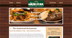 Desktop Screenshot of grubsteakestespark.com